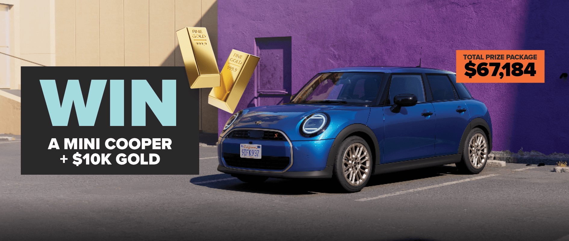 Mini Cooper C + $10k gold